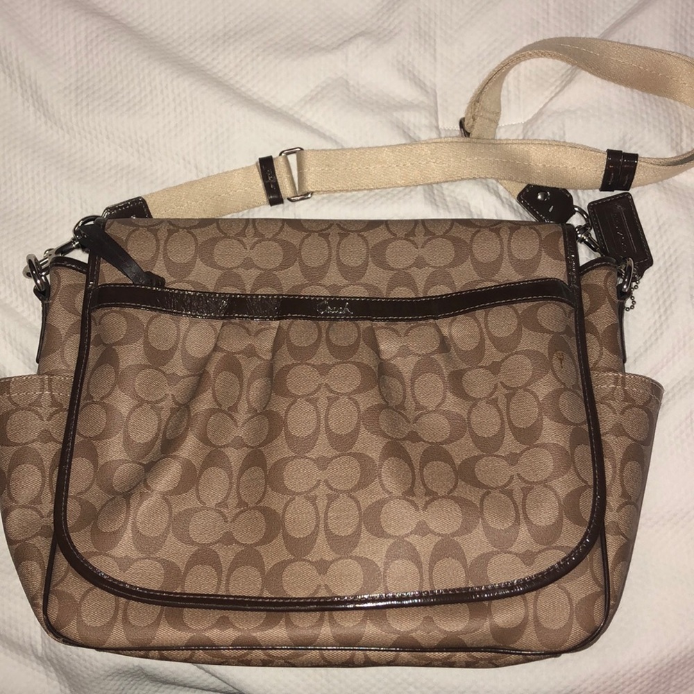 NFS Coach Diaper Bag